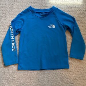 The North Face Blue Long Sleeve Rashguard